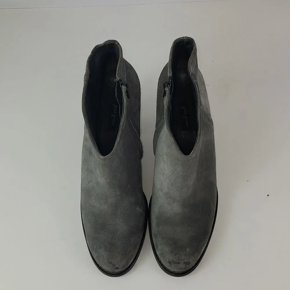 Paul Green Delgado‎ Suede Leather Women's Ankle Boots